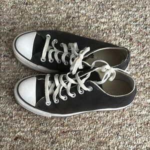 Black Converse Chuck Taylor All Star platform Sneakers